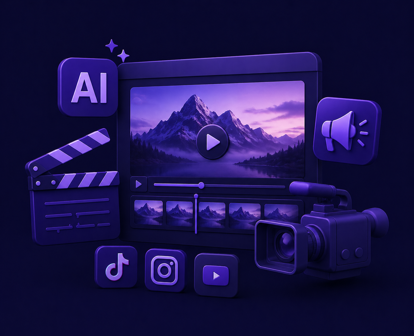 AI video vsebine